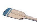 Wooden Decorative Squared Rowing Boat Oar with Hooks 50"
