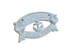 Cast Iron Captains Quarters Sign 8"