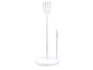 Cast Iron Fork and Spoon Kitchen Paper Towel Holder 15"