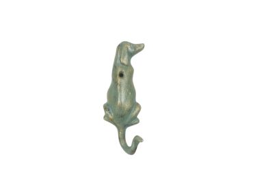 Cast Iron Dog Hook 6" (Finish: Seaworn Bronze)