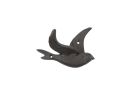 Cast Iron Flying Bird Decorative Metal Wing Wall Hook 5.5"