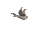 Cast Iron Flying Bird Decorative Metal Wing Wall Hook 5.5"