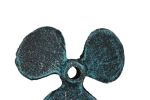 Cast Iron Propeller Paperweight 4"