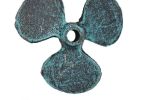 Cast Iron Propeller Paperweight 4"
