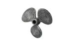 Cast Iron Propeller Paperweight 4"