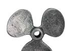 Cast Iron Propeller Paperweight 4"