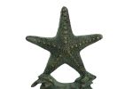 Cast Iron Starfish Door Stopper 11"