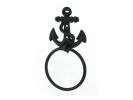 Cast Iron Anchor Towel Holder 8.5"