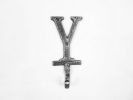 Cast Iron Letter Y Alphabet Wall Hook 6"