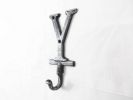 Cast Iron Letter Y Alphabet Wall Hook 6"