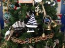 Wooden Sailboat Model Christmas Tree Ornament