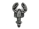 Cast Iron Decorative Wall Mounted Lobster Hook 5"