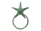 Cast Iron Starfish Towel Holder 8.5"