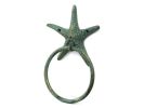 Cast Iron Starfish Towel Holder 8.5"