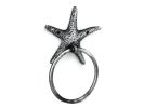 Cast Iron Starfish Towel Holder 8.5"