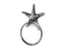 Cast Iron Starfish Towel Holder 8.5"