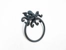 Cast Iron Octopus Towel Holder 6"