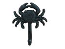 Cast Iron Wall Mounted Crab Hook 5"