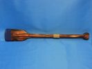 Wooden Decorative Squared Rowing Boat Oar with Hooks 24"