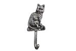 Cast Iron Cat Hook 7"