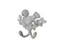 Cast Iron Squirrel with Acorn Decorative Double Metal Wall Hooks 8"