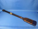 Wooden Decorative Rowing Boat Oar with Hooks 36"
