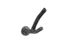 Cast Iron Tree Branch Double Decorative Metal Wall Hooks 5"