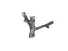 Cast Iron Forked Tree Branch Decorative Metal Double Wall Hooks 5"