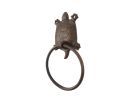 Cast Iron Turtle Towel Holder 8"