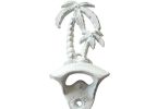 Cast Iron Wall Mounted Palmtree Bottle Opener 6"