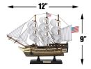 Wooden USS Constitution Tall Model Ship