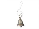 Ship's Bell Christmas Tree Ornament 4"