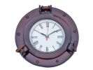 Deluxe Class Decorative Ship's Porthole Clock