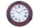 Deluxe Class Decorative Ship's Porthole Clock
