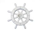 Decorative Ship Wheel with Seashell