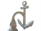 Cast Iron Hanging Anchor Bell 8"