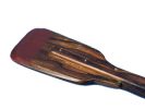 Wooden Decorative Squared Rowing Boat Oar with Hooks 24"