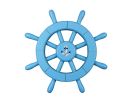 Decorative Ship Wheel with Anchor
