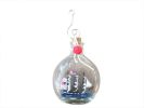 Model Ship in a Glass Bottle Christmas Ornament
