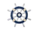 Decorative Ship Wheel with Seashell