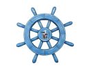 Decorative Ship Wheel with Seagull
