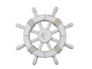 Decorative Ship Wheel with Seashell