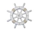 Decorative Ship Wheel with Starfish